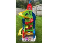 fisher price sit and stand car track